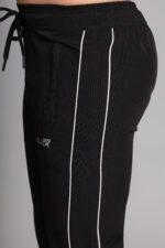 REGULAR FIT ONLY BLACK TRACK PANT - Image 5