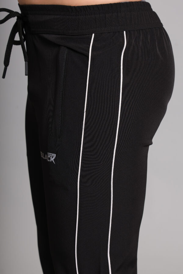 REGULAR FIT ONLY BLACK TRACK PANT - Image 5