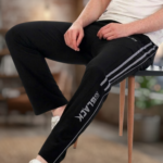 STRAIGHT FIT ONLY BLACK TRACK PANT