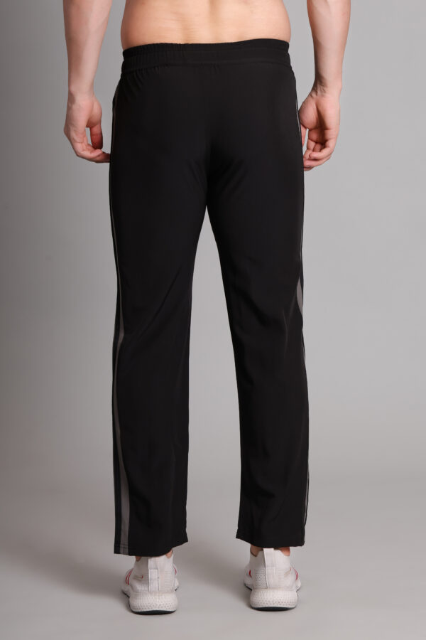 STRAIGHT FIT ONLY BLACK TRACK PANT - Image 5