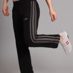 STRAIGHT FIT ONLY BLACK TRACK PANT
